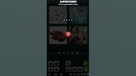 4 Pics 1 Word Level 31 - Date