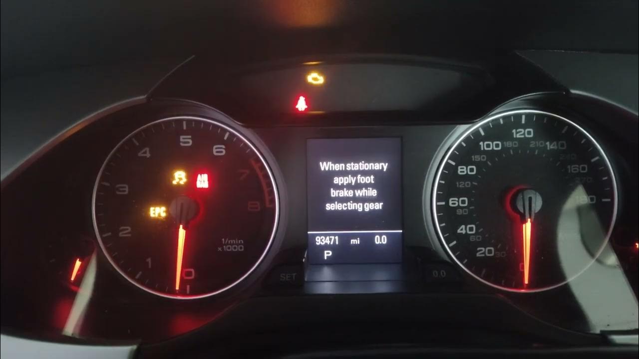 B8 A4 slow cranking after engine rebuild.....🤔 YouTube