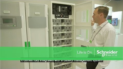 Schneider Electric Lithium ion Battery Solutions for UPS | Schneider Electric