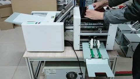 Sysform 8306 Paper Folder + 8400 Knife Folder (Double V Fold + Cross V Fold)