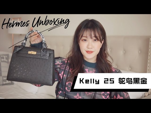 Unboxing Hermès Kelly 28 Gris Pearle