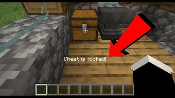How To Lock Chests In Minecraft Java Edition (1.17.1)