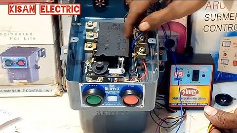 5 wire auto switch connection ✨ bentex starter auto switch connection