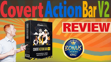 Covert Action Bar V2 Review With Demo and Mega Bonuses