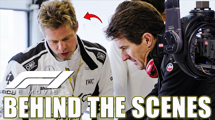 F1 The Movie Behind The Scenes