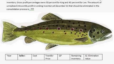 Advanced Accounting Chapter 5  "Transfer Fish Notation"