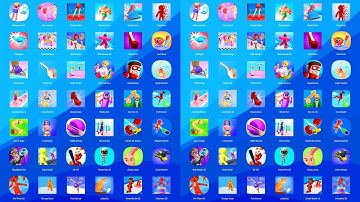 ASMR Slicing,Bounce Big,Attack On Giants,Magic Finger 3D,Rob Master 3D,Giant Rush,Mr Hit,Prison Run