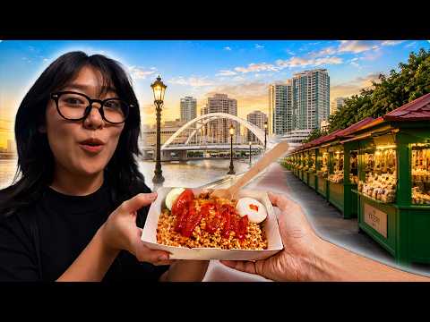 A Random Filipino Showed Me the BEST Food in Pasig River