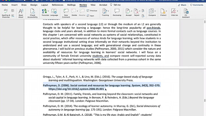 How to check citations and references match