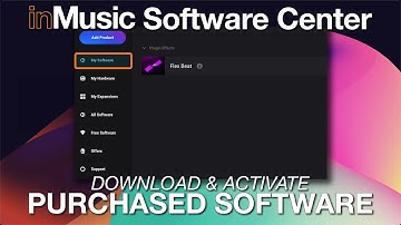 inMusic Software Center | Download & Install Purchased Software