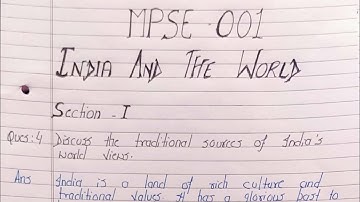 #ignou mpse 1 solved assignment 2023-24 !!mpse 1 solved assignment 2024 info By Study Zone