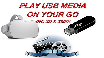 Oculus Go USB OTG Media! Play movies on Oculus Go from a USB Drive!
