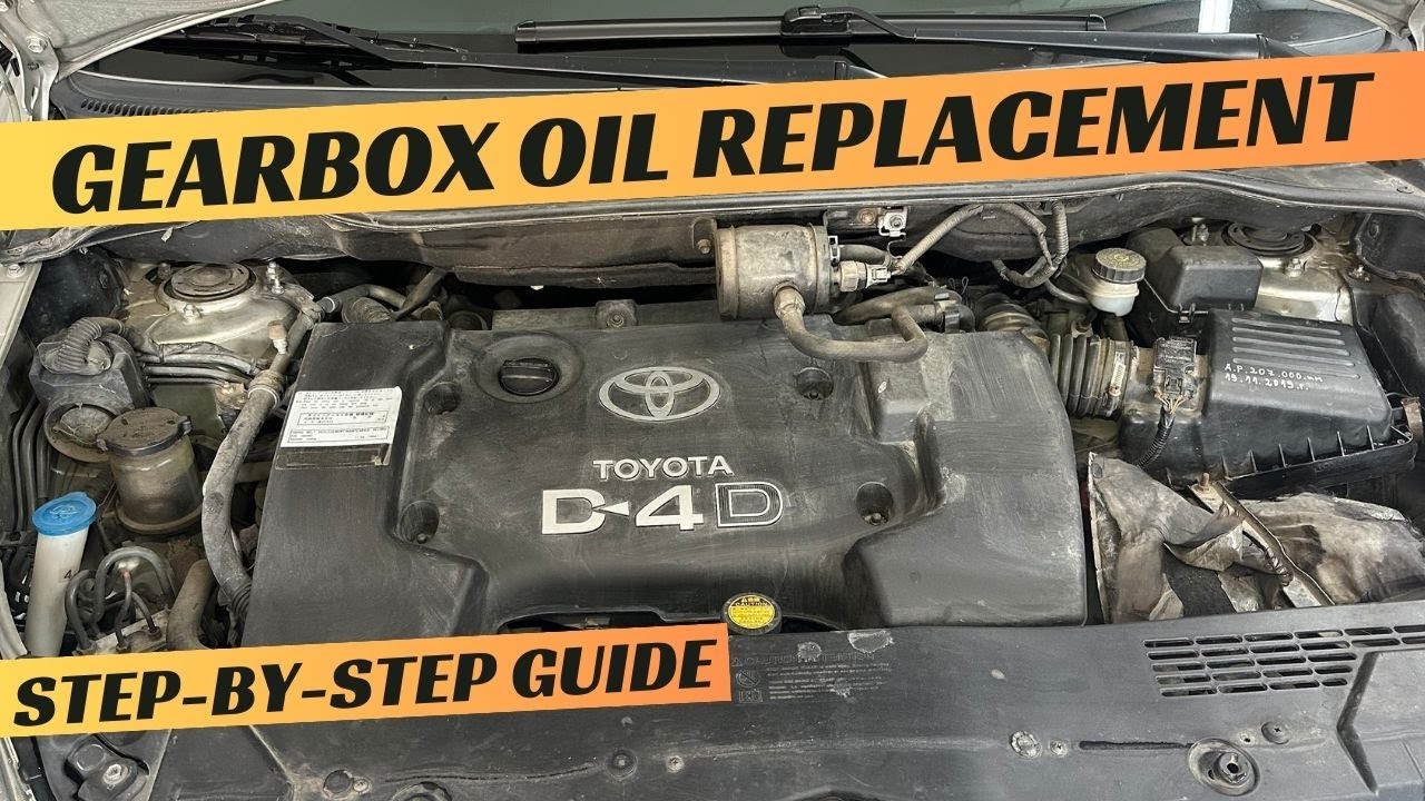 Замена масла в механической коробке передач Toyota 2.2 D-4D EA62