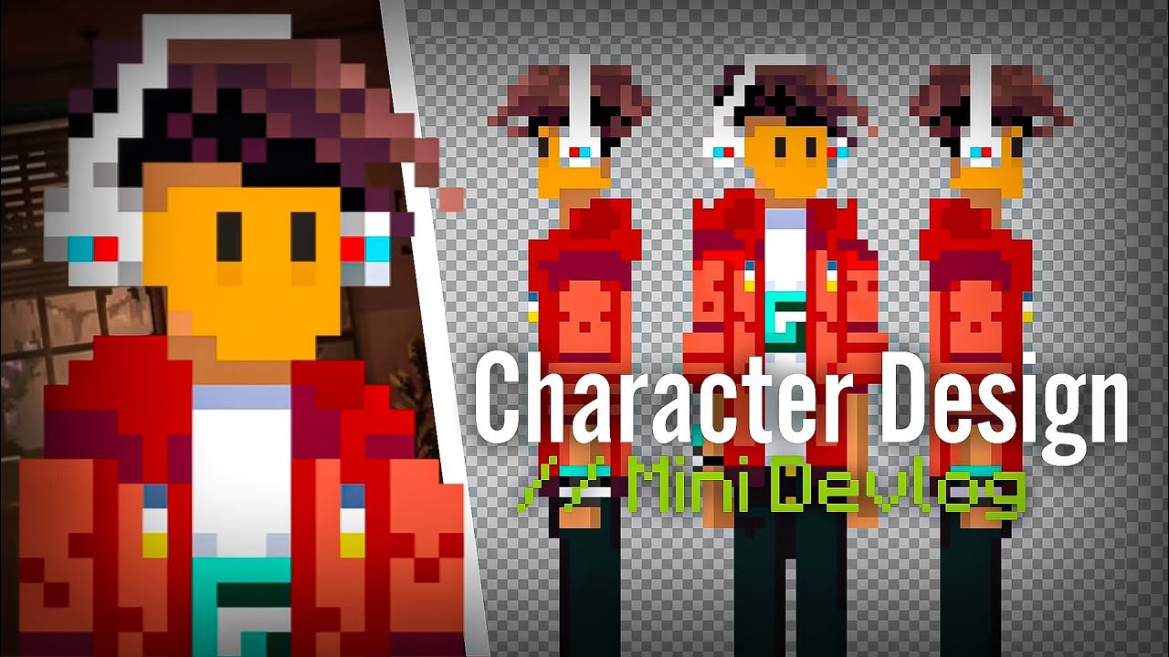 Main Character Design Upgrade (Side View) | Code Quest Mini Devlog