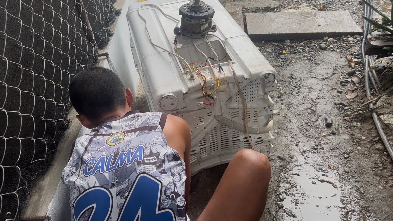 washing machine bagong gearbox nadamay ang wash motor may leaking pala