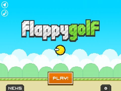Flappy Golf - Sticky Land - Gold