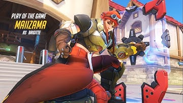 Overwatch Maiizama Brigitte [SHIELD BASH!!!]