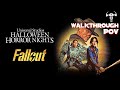 HALLOWEEN HORROR NIGHTS FALLOUT FULL WALKTHROUGH 2025