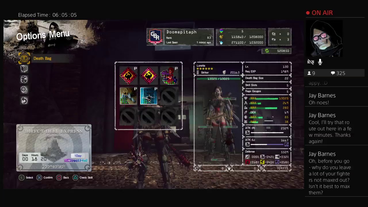 Doomepitaph stream: LID gripe-athon(glitch haunted kamas)