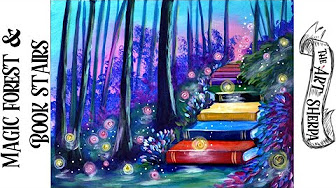 pics Intermediate Acrylic Painting Tutorials 2hoot intermediate beginner painting
