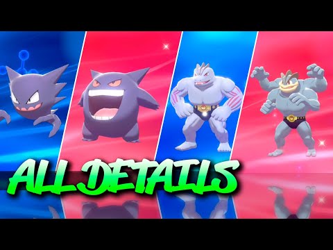 HOW TO Evolve Haunter & Machoke into Gengar & Machamp in Pokémon Sword and Shield