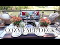 Cozy Fall Deck & Chili | $5 GOODWILL CHALLENGE FALL 2020