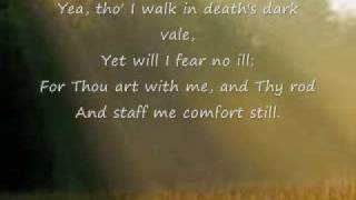 The Lord's My Shepherd - Hymn chords