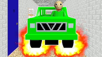 BALDI RAN ME OVER WITH A CAR! | New Baldi