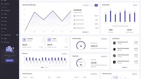 Free Admin & Dashboard Template built with Bootstrap v5.2