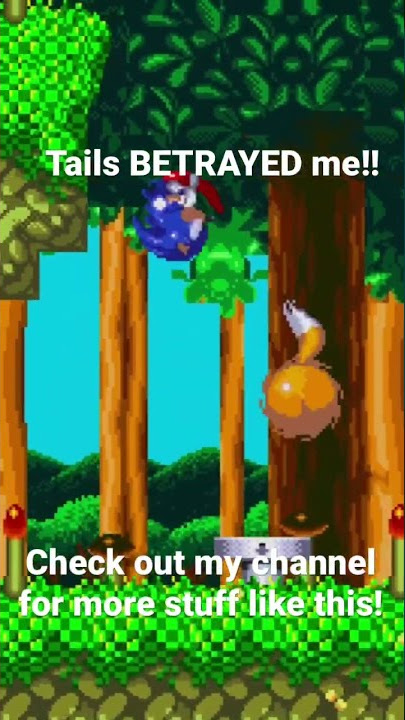 Tails betrayed me in sonic origins! #shorts #sonicorigins #gaming #sonic3 #sonicthehedgehog #sonic