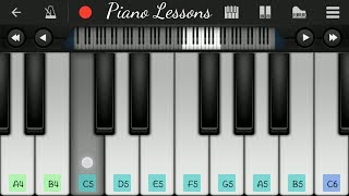 Twinkle Twinkle Little Star - Easy piano tutorial on mobile screenshot 1