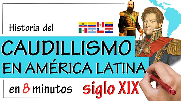 ¿Cuál fue el impacto del caudillismo latinoamericano en el siglo XLX?