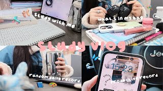 study vlog ☻ 曆无聊学习记录