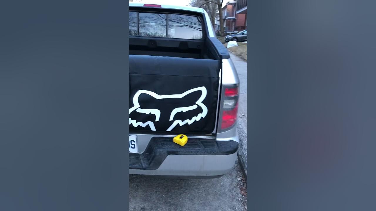 20062014 Honda Ridgeline Fox racing tailgate pad fit YouTube