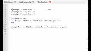 Details Quick Scripting Lesson [Beginners] Guide