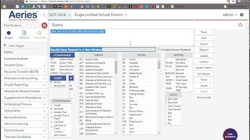 Aeries Query - Disable Chrome pop-up blocker