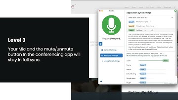 MuteMe Sync Levels Explained