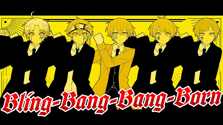 【オリジナルMV】Bling-Bang-Bang-Born／Creepy Nuts 歌ってみた【すたぽら】