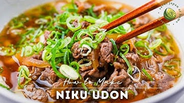 Never Fail Beef Niku Udon Recipe | Rich & Tender Japanese Noodle Soup