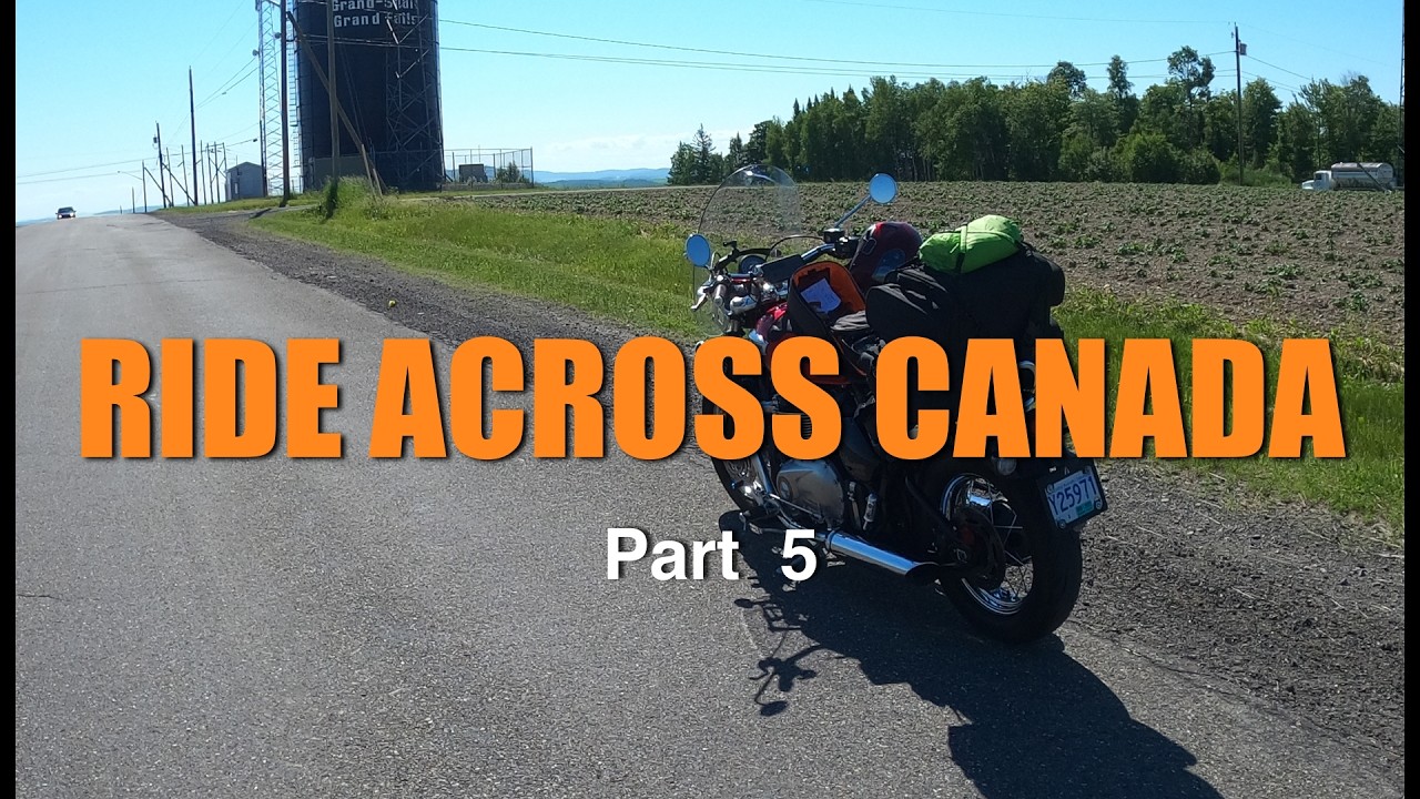 Across Canada on a Triumph Bonneville - Part 5