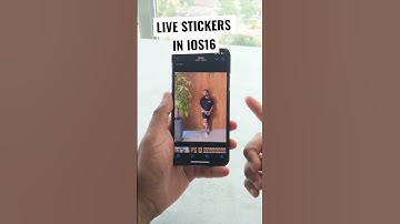 Create stickers in IOS 16! #ios16 #ios16features