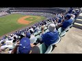 Fans flock to chavez ravine for dodgers opening day