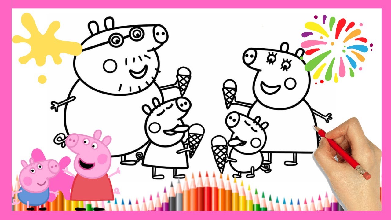 Desenholandia Pintando Desenho Peppa Pig Português Brasil