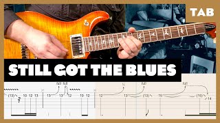 Gary Moore - Still Got the Blues (live) Guitar Tab | Lesson | Cover | Tutorial | PRS SE McCarty 594 Resimi