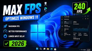 How to fix Windows 11 Lag & FPS Drops? Fix It NOW! (2026)