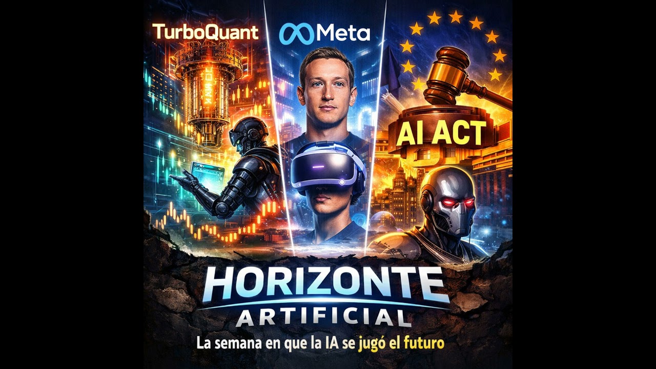 67. TurboQuant, Meta y la IA Act: la semana en que la IA se jugó el futuro en tres frentes