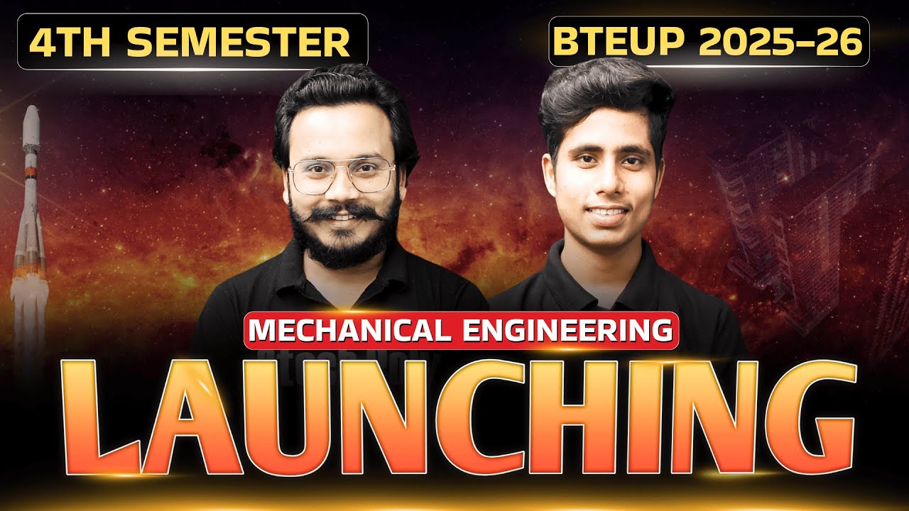 Mechanical 4th Sem Launching | Gtech Poly - YouTube