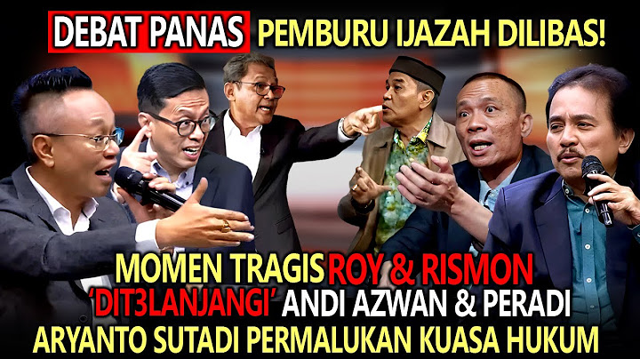 LIVE🔴PEMBURU IJAZAH DILIBAS❗ROY & RISMON DIT3L4NJANGI AZWAN & PERADI🔴ARYANTO PERMALUKAN KUASA HUKUM🔴