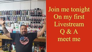 My first livestream Q & A