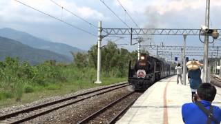 20140809 機關車女王 CT273 東竹 出發啦